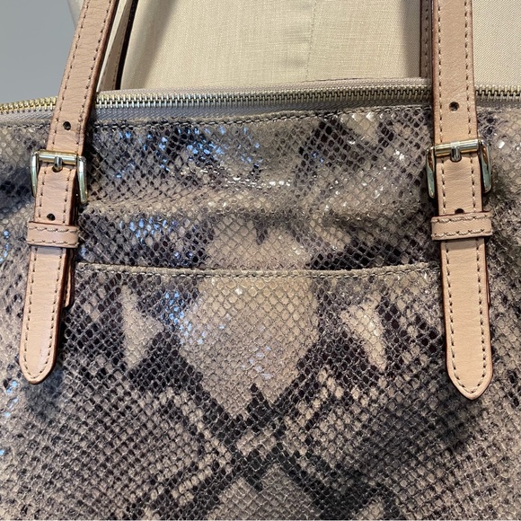 Michael michael kors python print leather bag - Picture 7 of 16